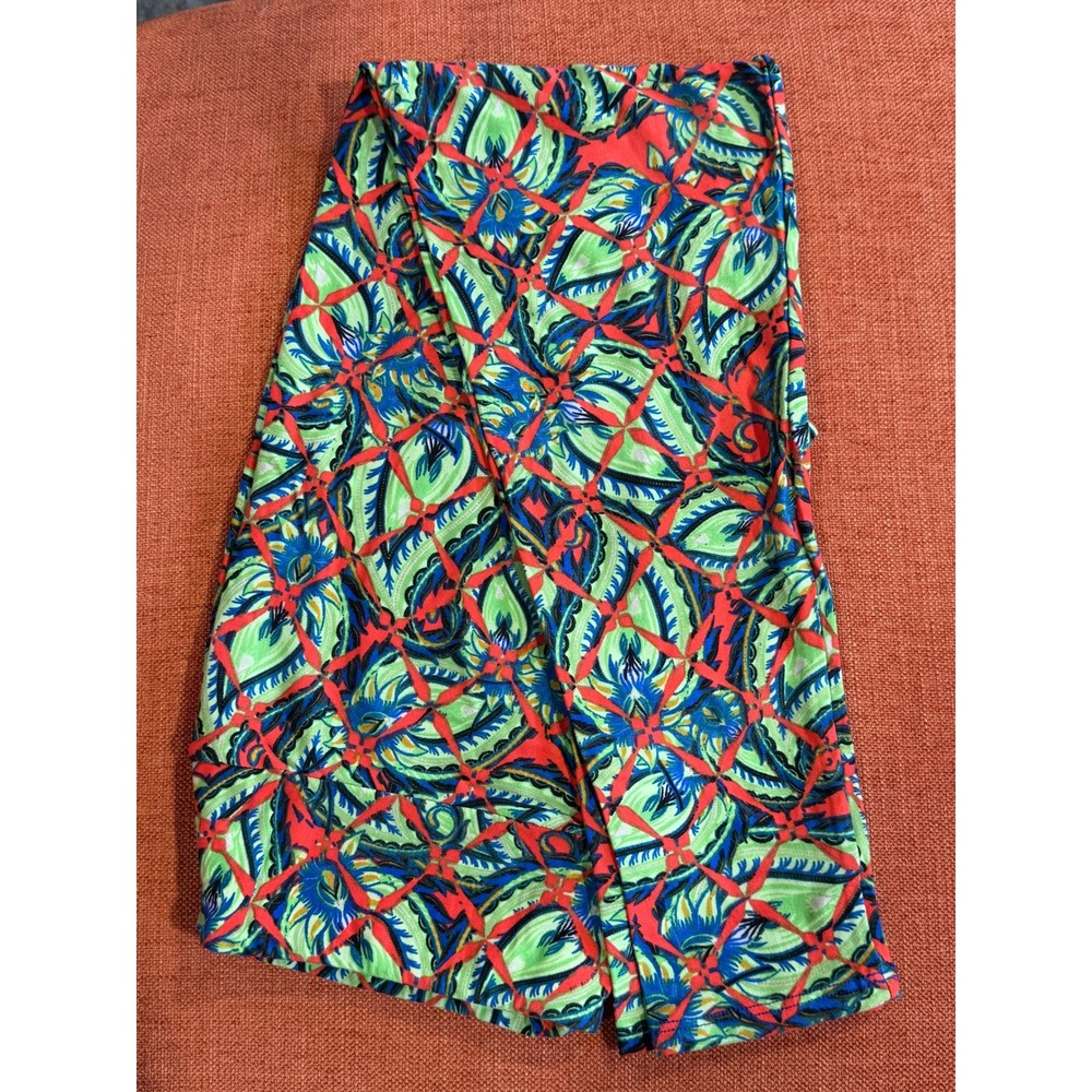 LuLaRoe Leggings Women TC Green NWT Geometric Abstract Tall & Curvy